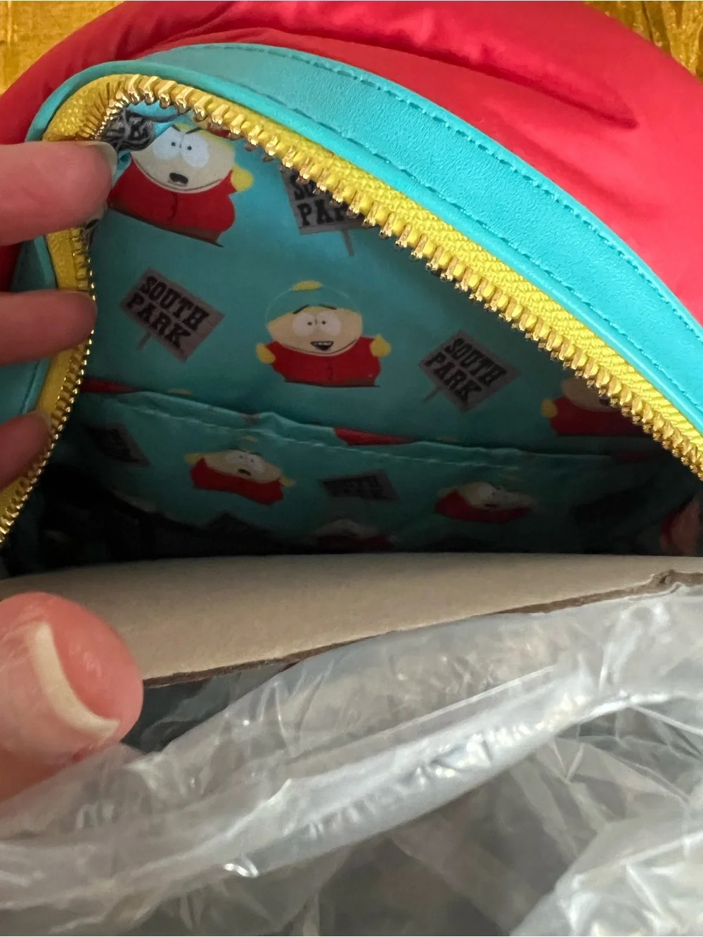 Loungefly South Park Cartman Mini Backpack NWT Senior School Bag